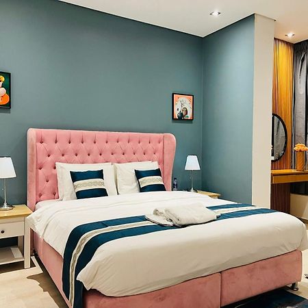 High Floor With City Skyline & Burj Khalifa View 3 Bedroom Unit Marina Dubai Eksteriør billede