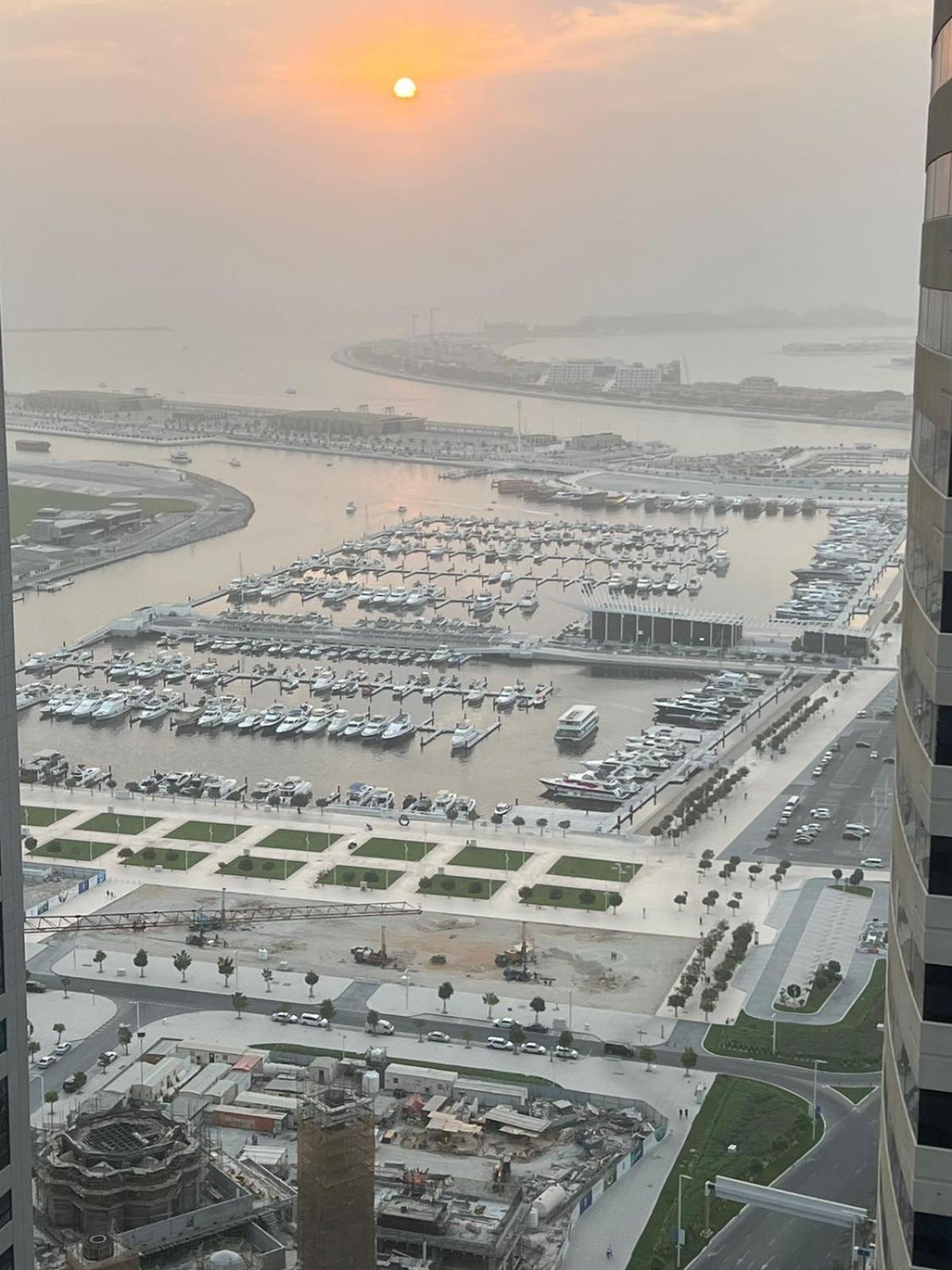 High Floor With City Skyline & Burj Khalifa View 3 Bedroom Unit Marina Dubai Eksteriør billede