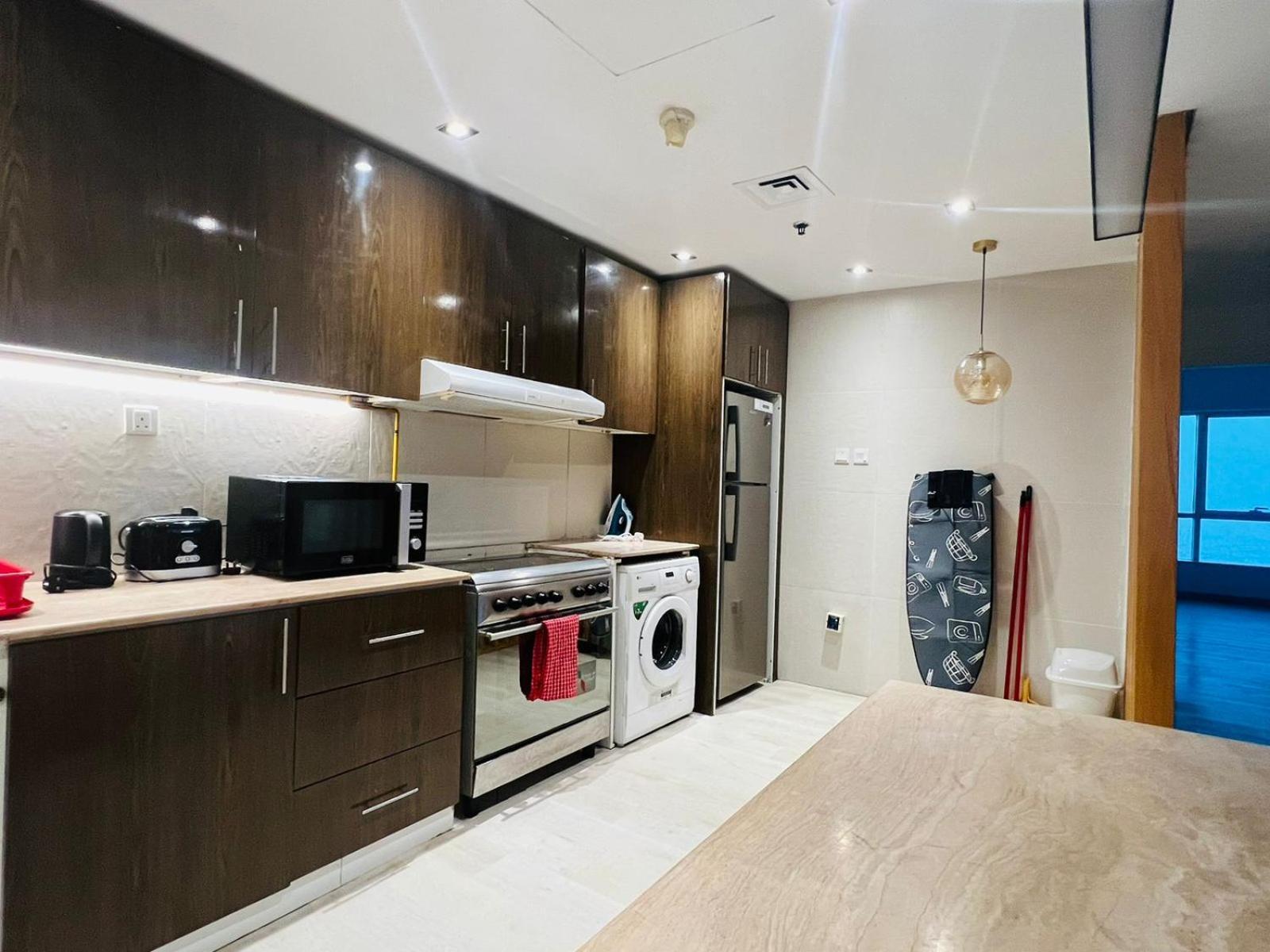 High Floor With City Skyline & Burj Khalifa View 3 Bedroom Unit Marina Dubai Eksteriør billede
