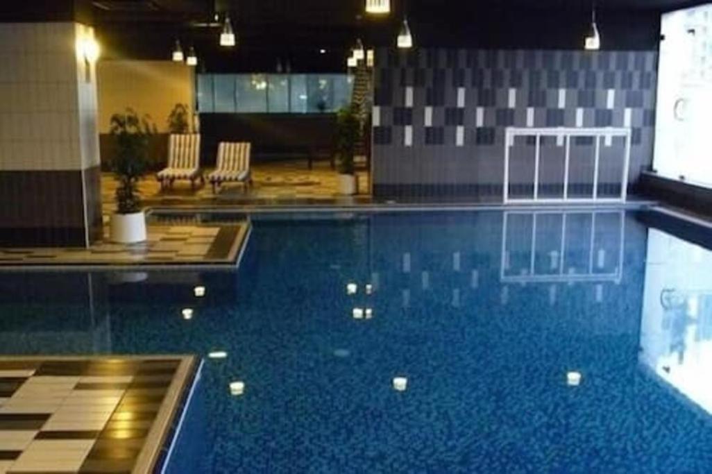 High Floor With City Skyline & Burj Khalifa View 3 Bedroom Unit Marina Dubai Eksteriør billede