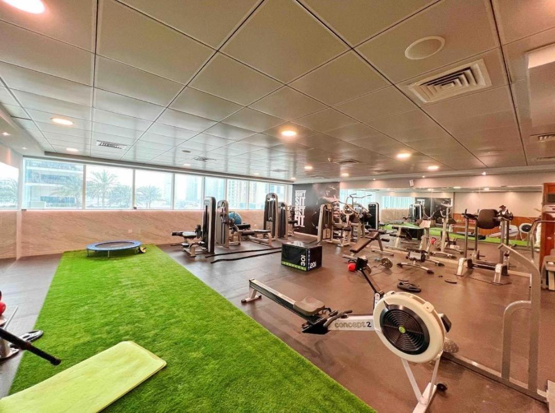 High Floor With City Skyline & Burj Khalifa View 3 Bedroom Unit Marina Dubai Eksteriør billede